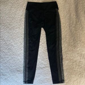 Vuori Black and Gray Women's Leggings